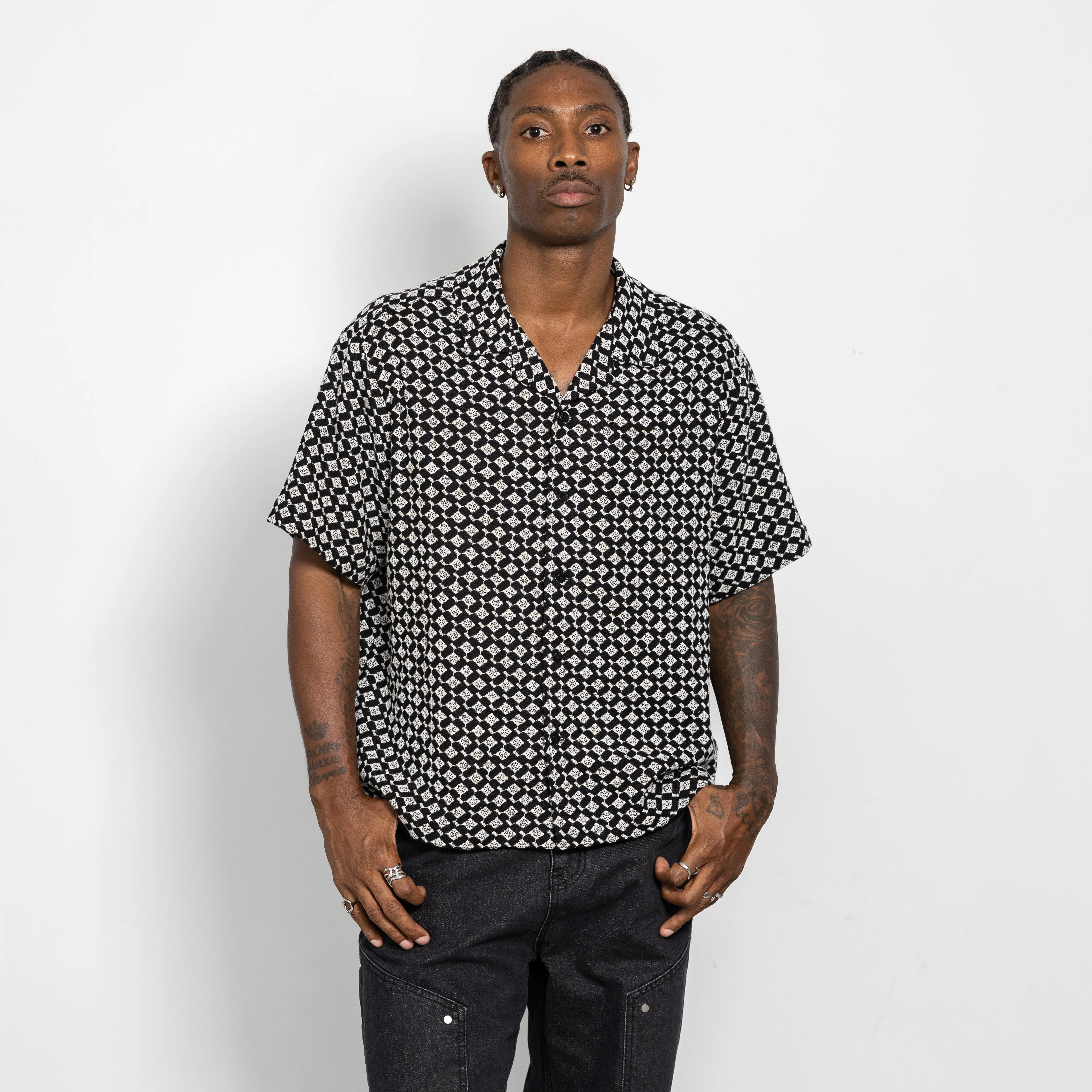 Embroidered Linen Shirt