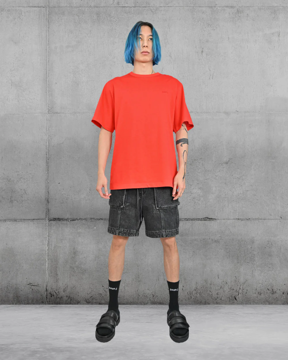 Pocket Denim Shorts Juun.J
