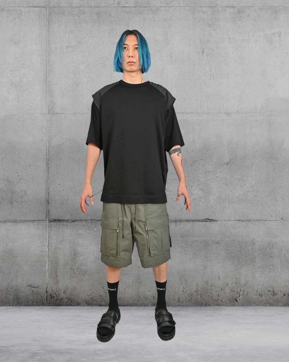 Cargo Shorts Khaki Juun.J