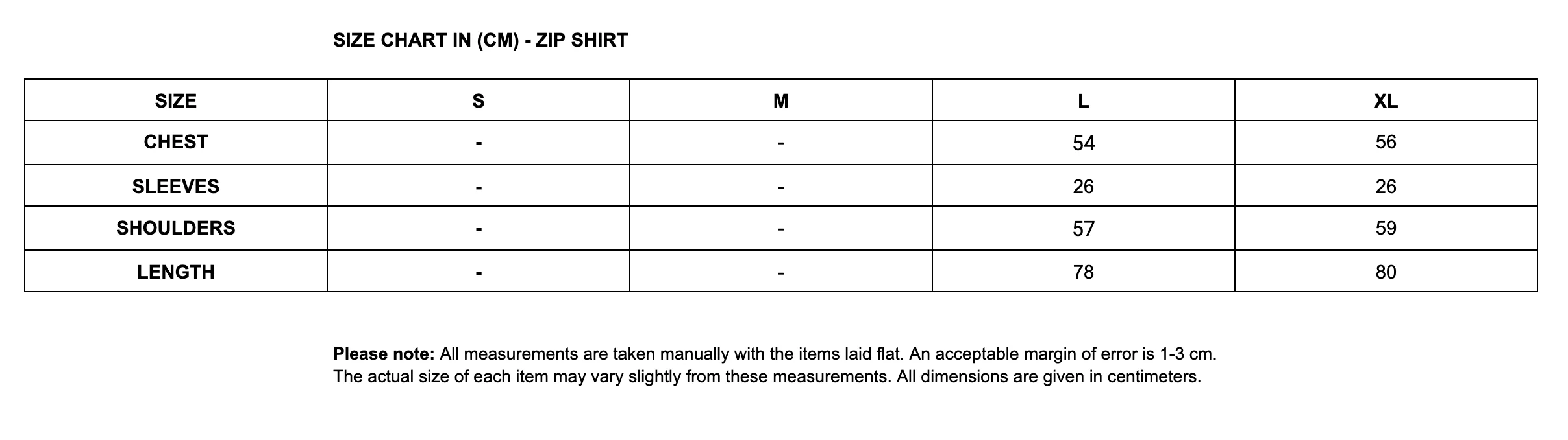 Custom Zip Shirt