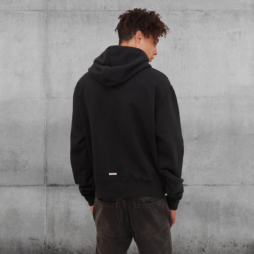 “SPACE RATE“ LOGO PRINT HOODIE (UNISEX) by C2H4