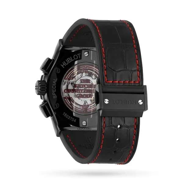 Hublot Classic Fusion Men Automatic Black Alligator Watch 525.CM.0173.LR.AUM20