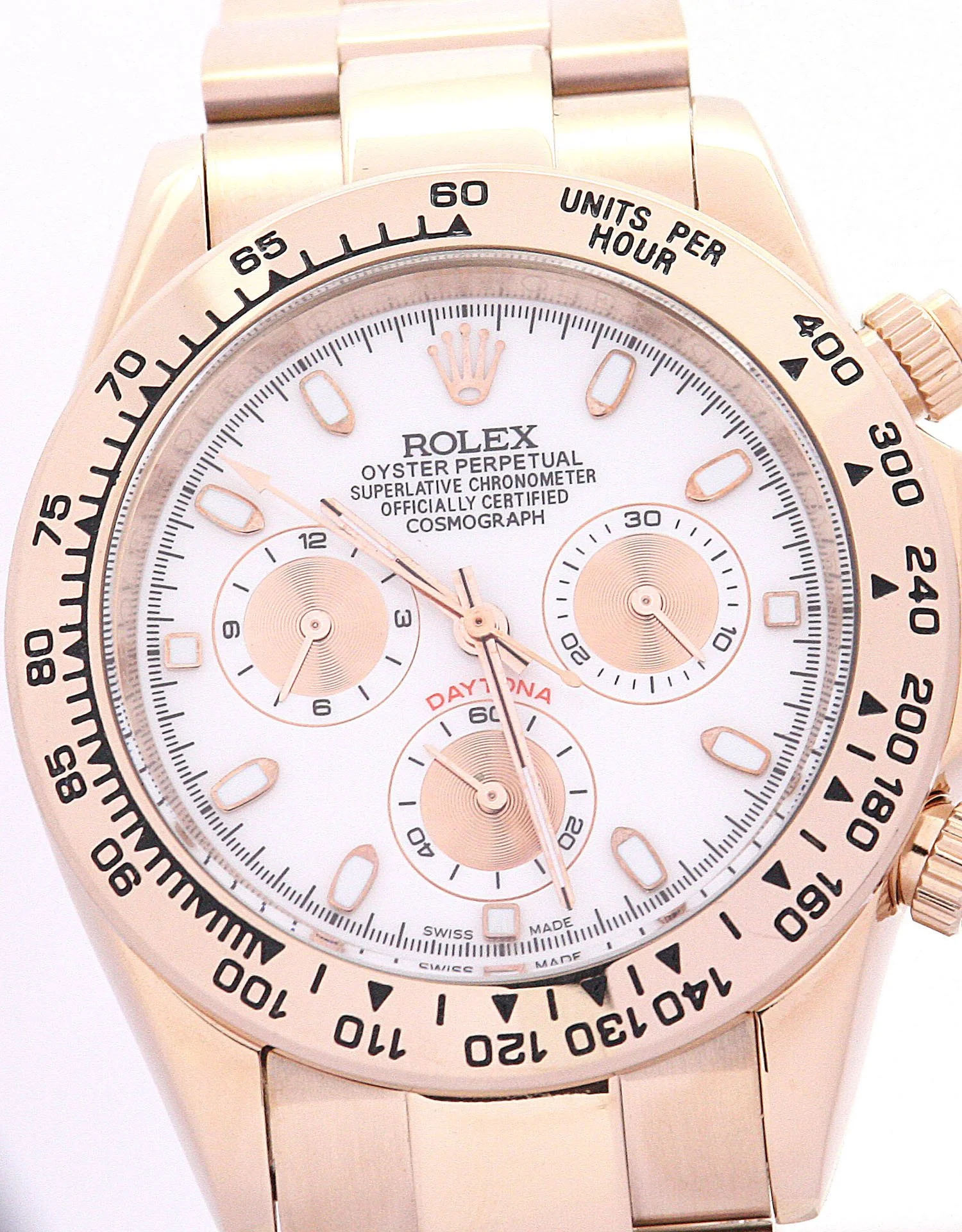 Rolex Daytona 40mm Ivory Dial 116505