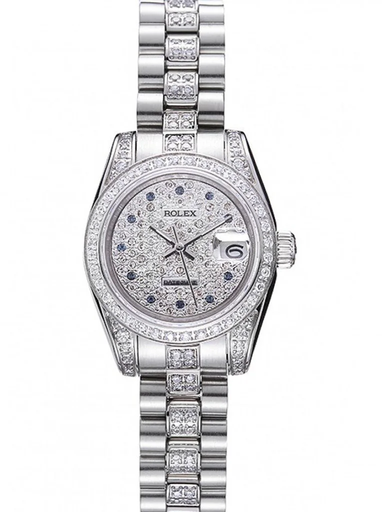 Superclone Rolex Datejust 26mm Silver Dial 622021