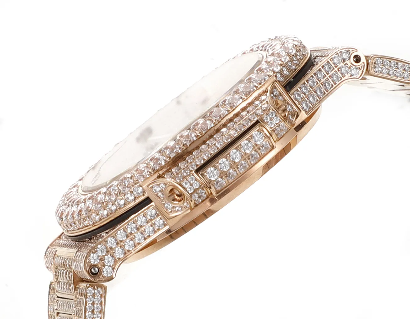 Patek Philippe Rose Gold Diamond Watch