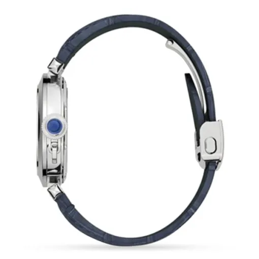 Cartier Pasha de Cartier Women Automatic Silver Alligator Watch WSPA0012