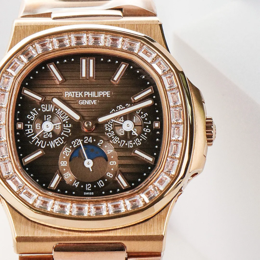 Patek Philippe Rose Gold Nautilus Watch