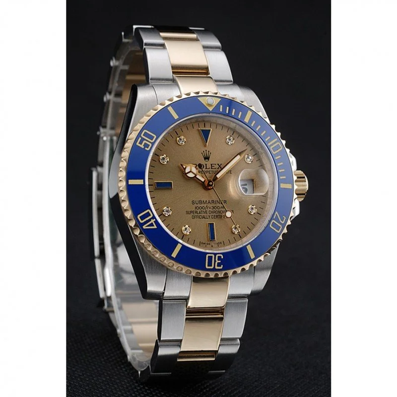 Rolex Submariner 42mm Gold Dial rl55