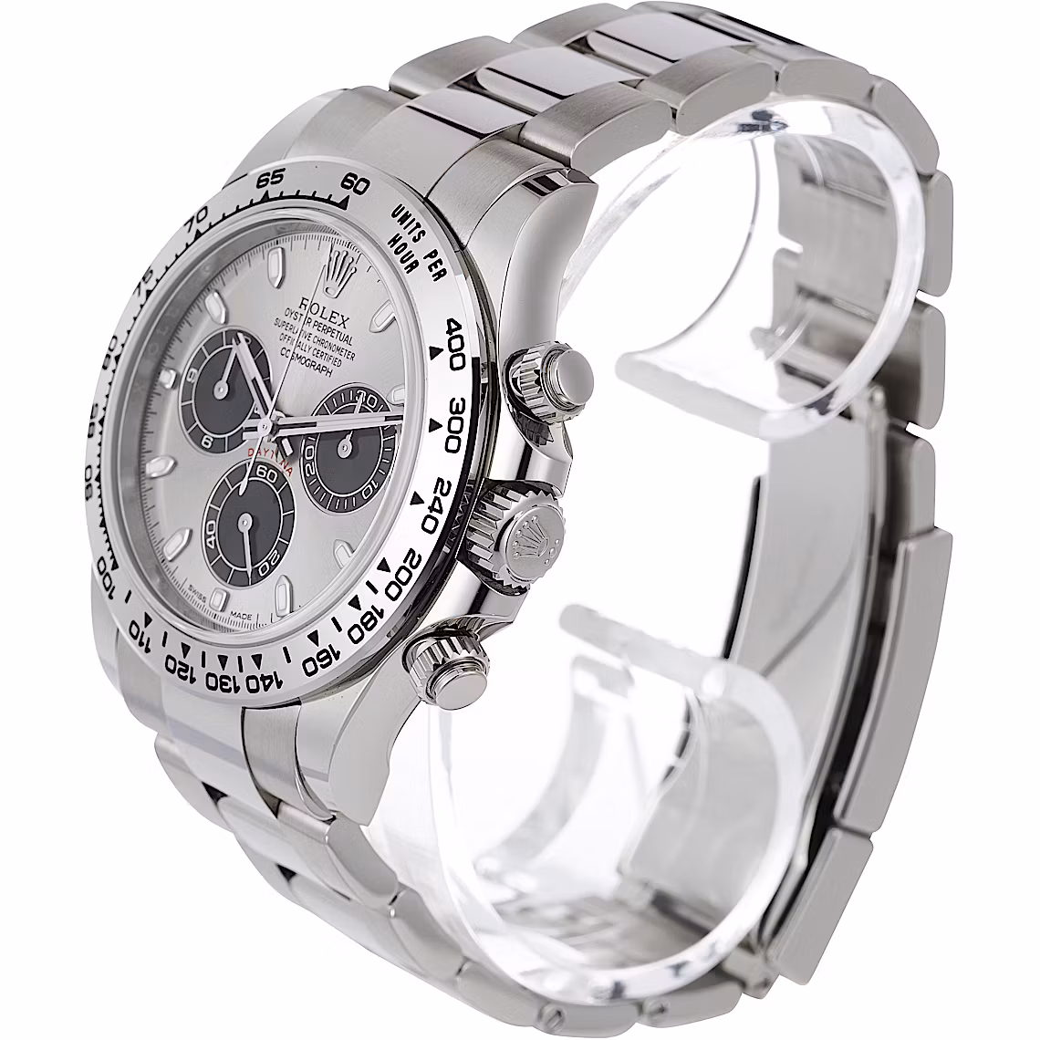 Superclone Rolex Daytona Silver Dial 116509 40mm