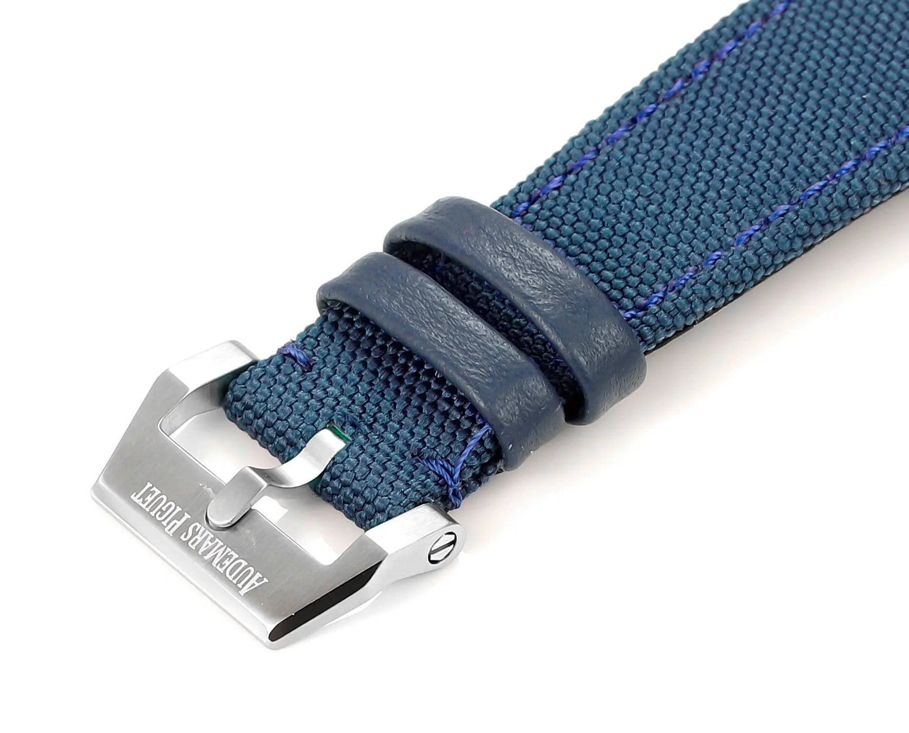 watch Audemars Piguete CODE 11.59 Automatic Watch   Night Blue Dial, Stainless Steel Case, Blue Fabric Strap, 41mm