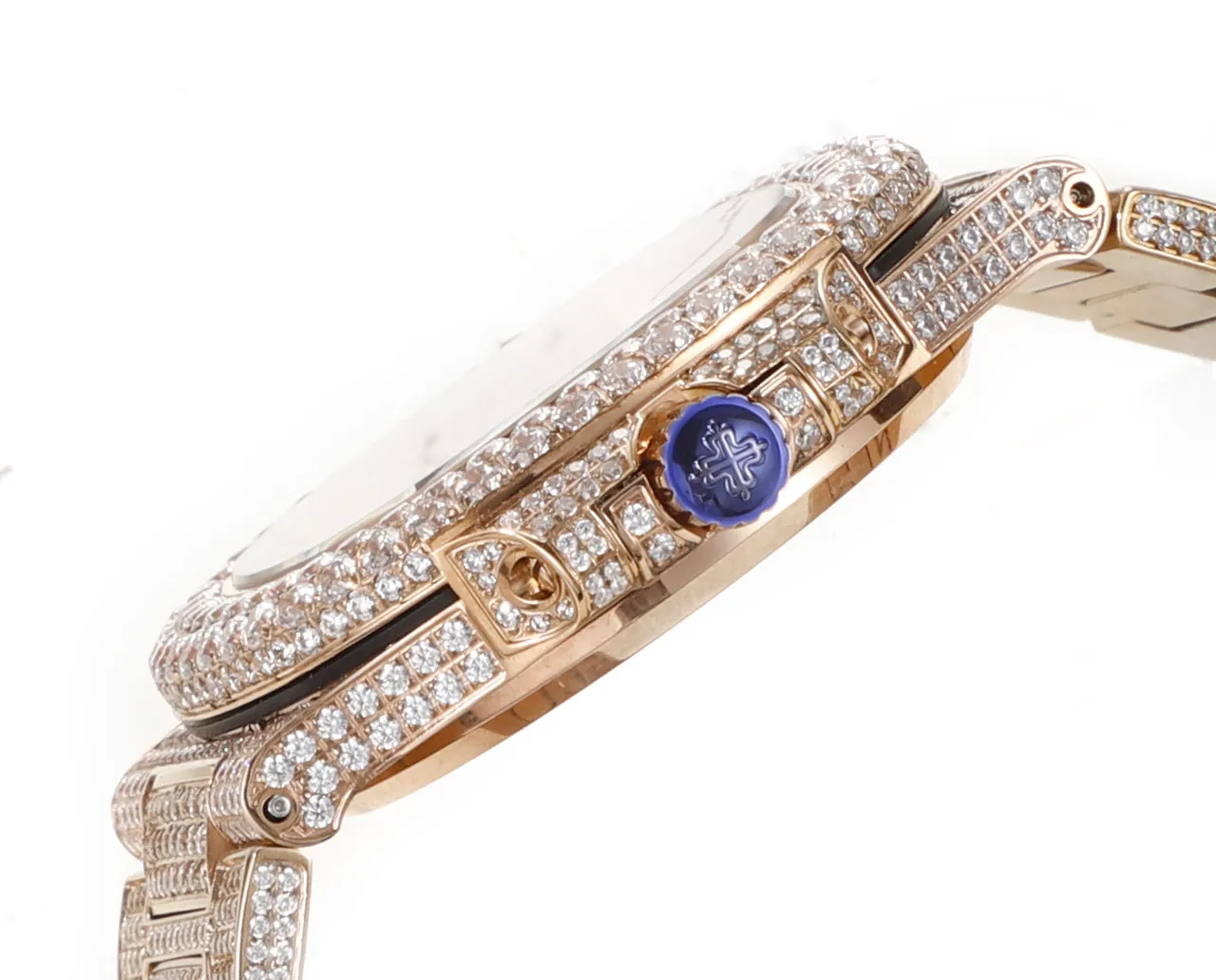 Patek Philippe Rose Gold Diamond Watch