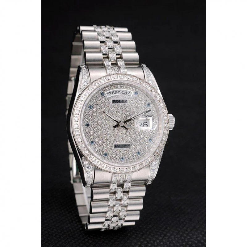 Rolex Day-Date 36mm Diamond Dial 41985