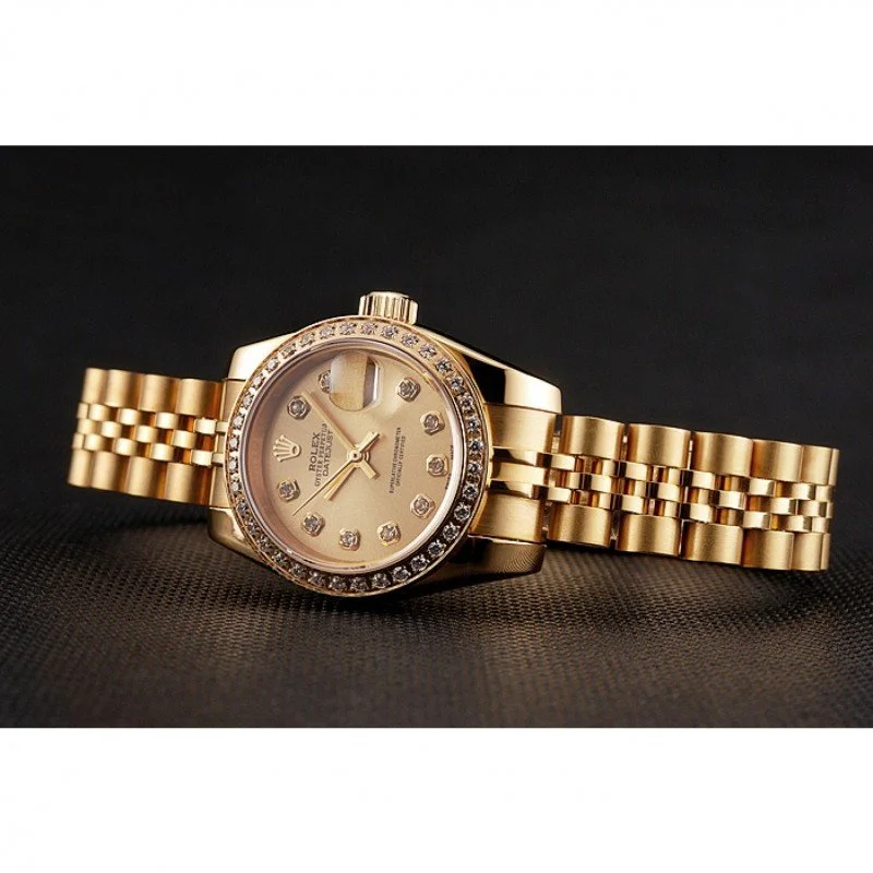 Superclone Rolex Datejust 28mm Gold Dial 1454096