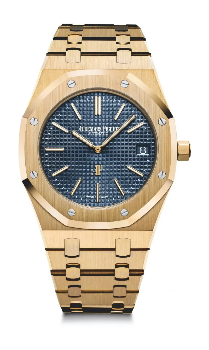 Audemars Piguet Royal Oak Jumbo Extra-Thin Blue 15202BA.OO.1240BA.01
