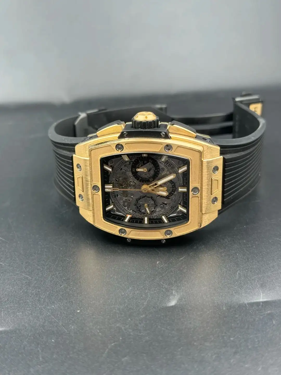 Hublot Spirit Of Big Bang Men Automatic Rubber Watch 642.VX.0130.RX