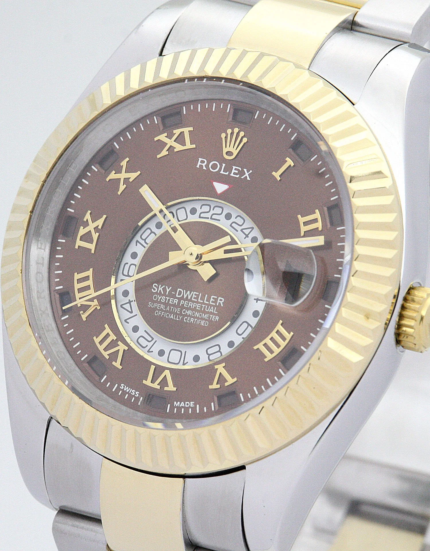 Rolex Sky-Dweller 42mm Brown Dial 326938-2