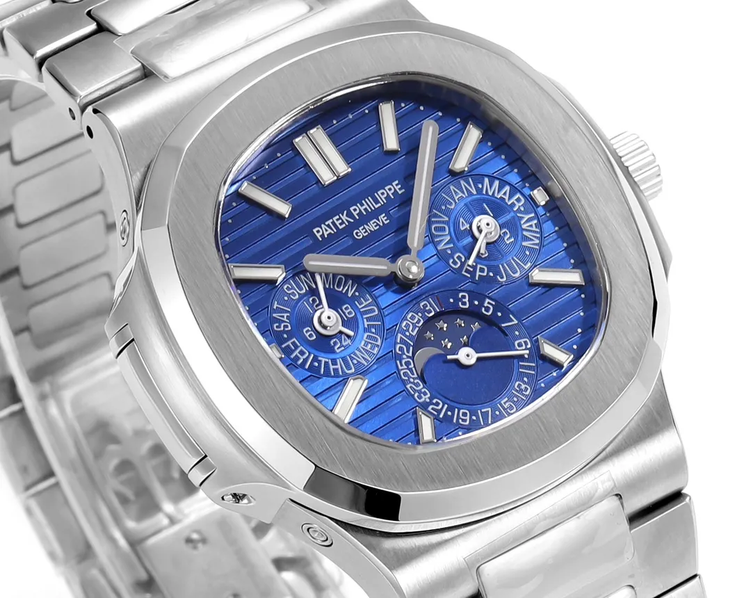Patek Philippe Blue Nautilus Perpetual Calendar