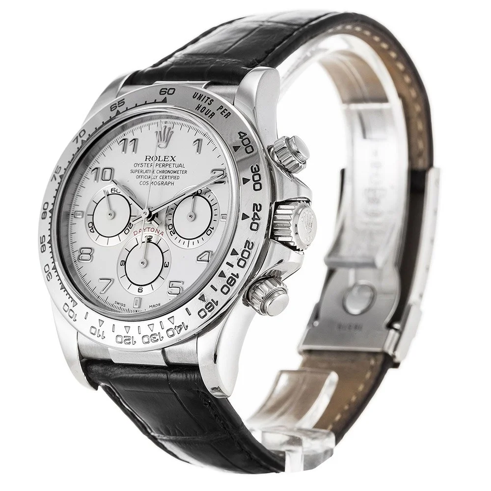 Rolex Daytona 40mm White Dial 16519