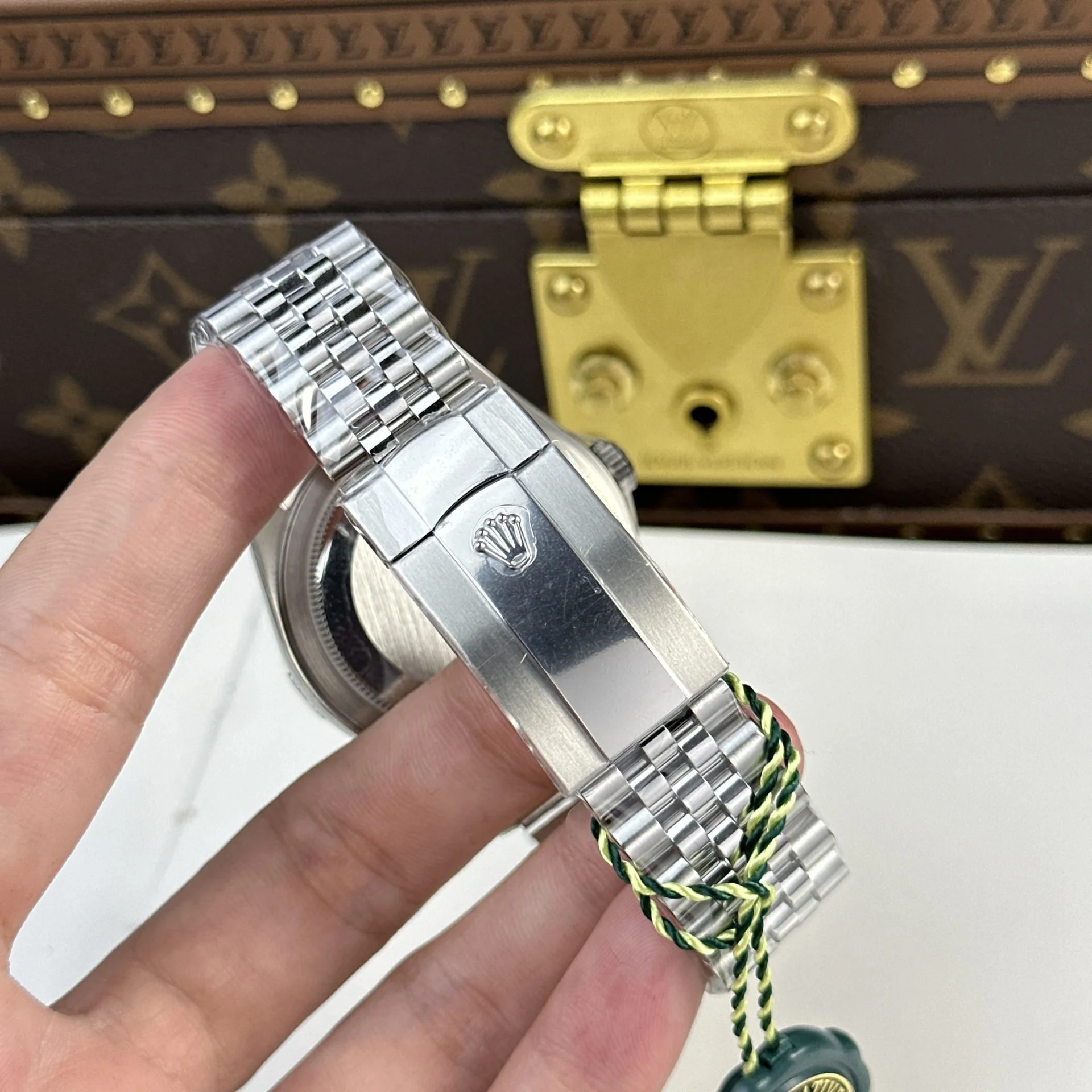 Superclone Rolex Sky-Dweller 42 mm Mint green Dial 336934 Jubilee