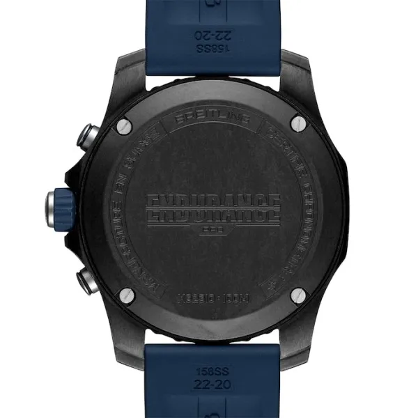 Breitling Endurance Pro Men Quartz Black Rubber Watch X82310D51B1S1