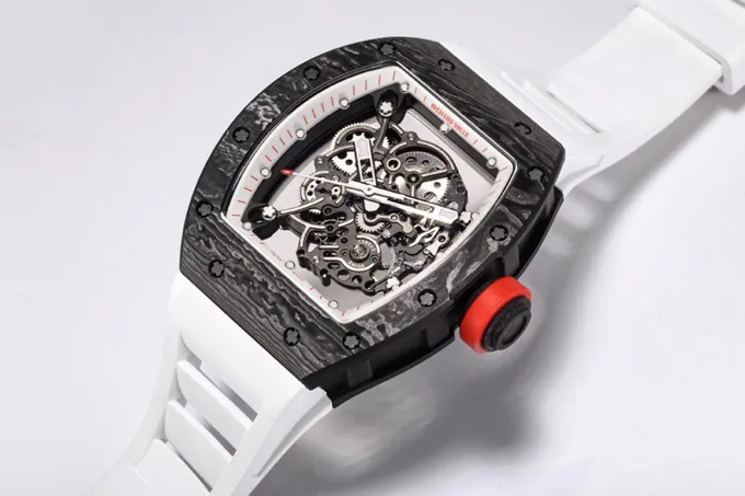 Richard Mille RM055 Black Carbon Fiber Watch