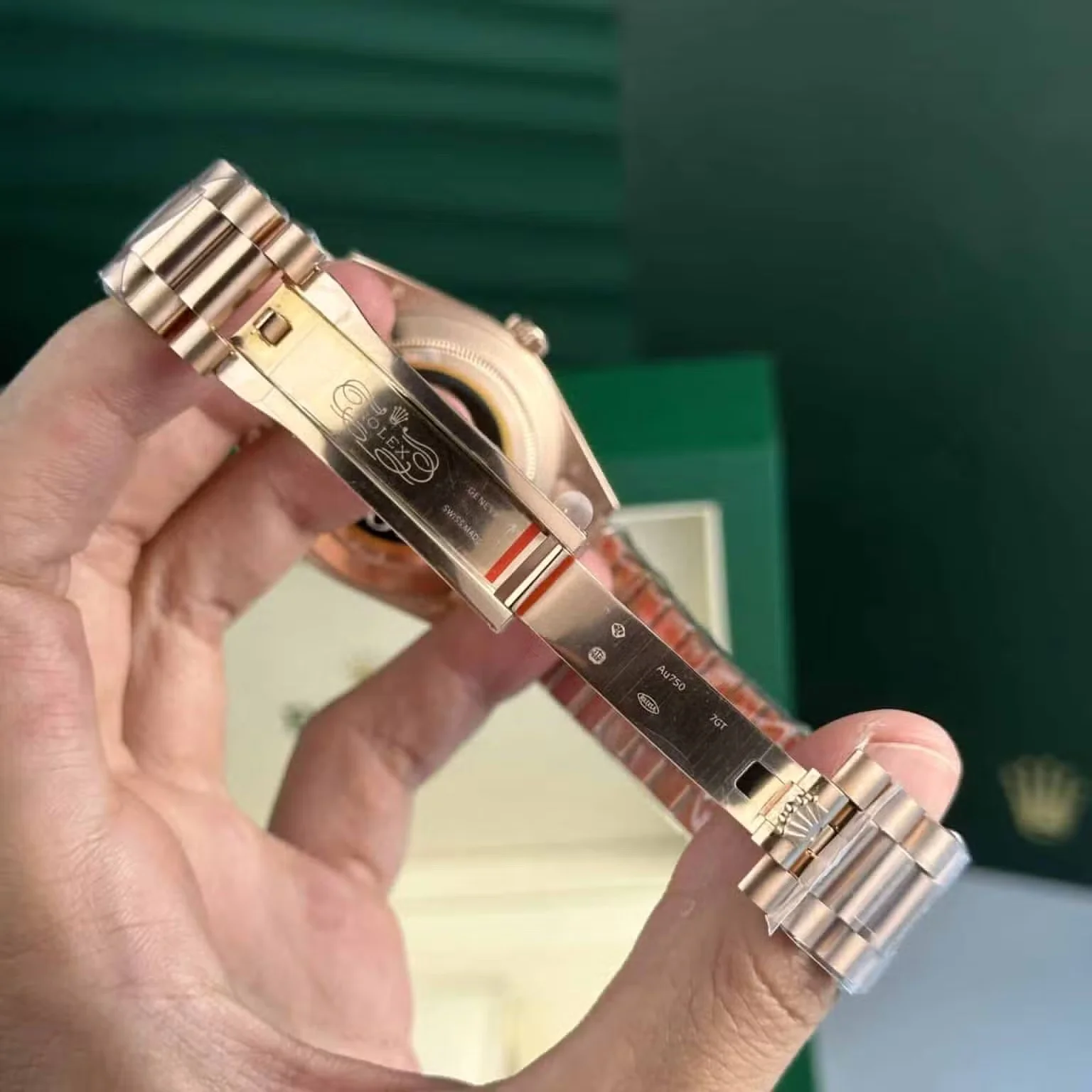 Superclone Rolex Day-Date 40 mm Slate Ombre Dial 228235