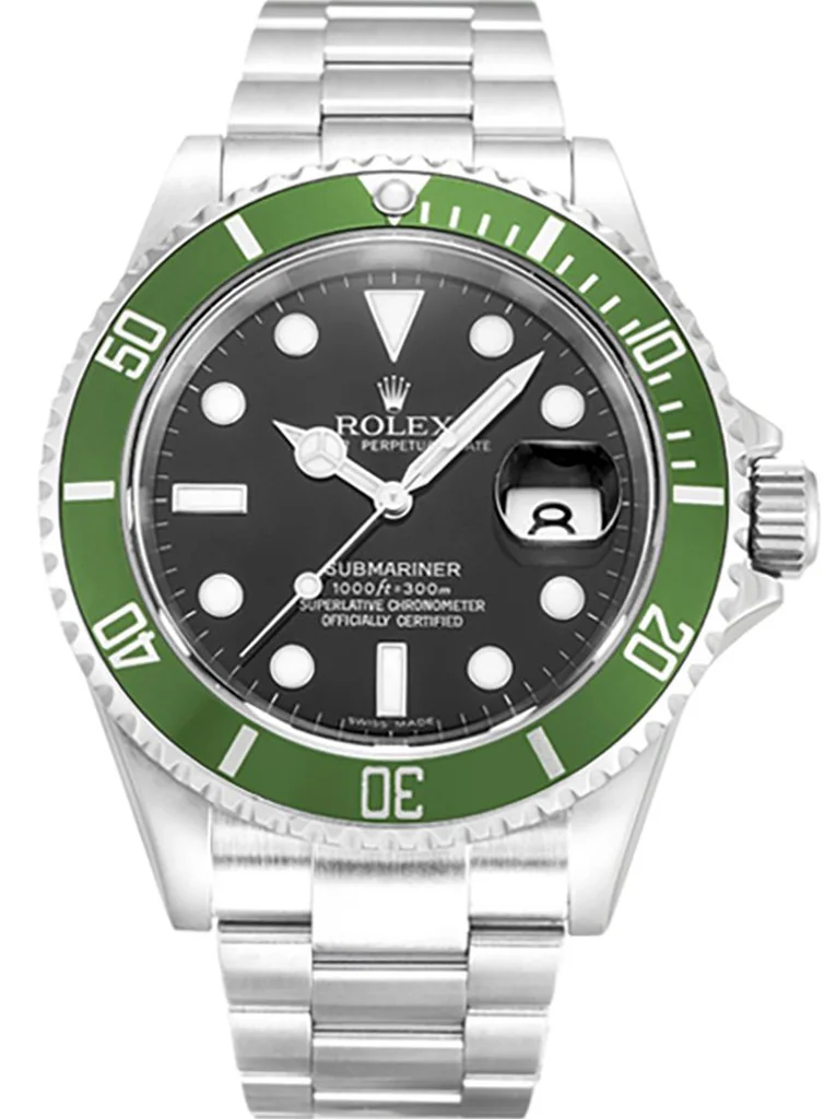 Rolex Submariner 40mm Black Dial 16610LV  Kermit