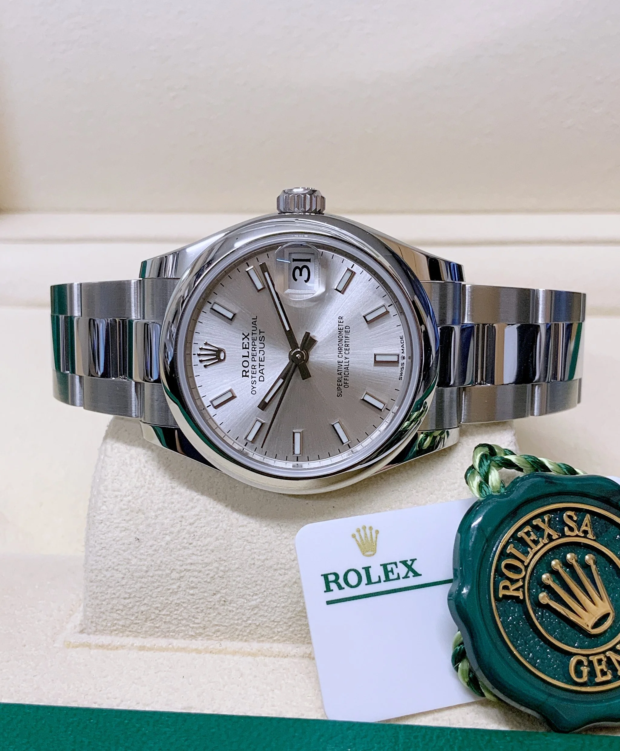 Superclone Rolex Datejust 31mm Silver Dial 278240