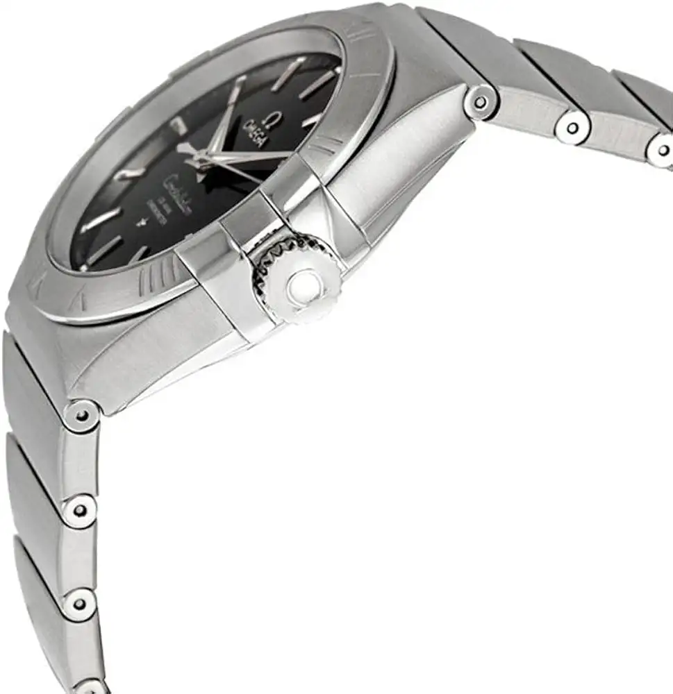 Omega Constellation Men Automatic Black Stainless Steel Watch O13110362001001