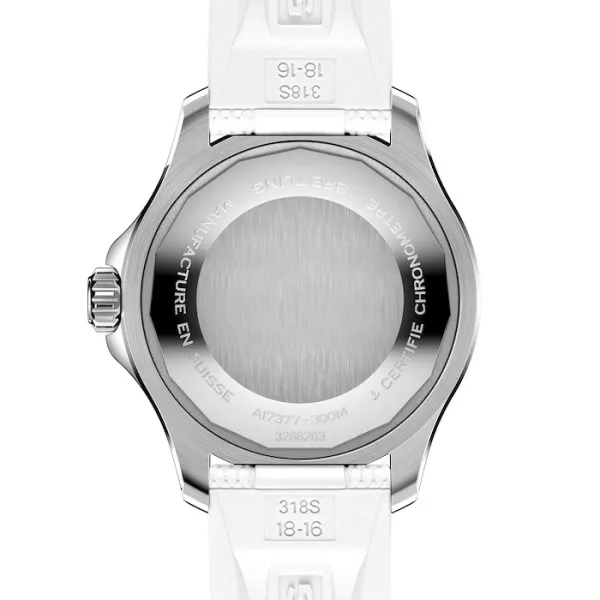 Breitling Superocean Unisex Automatic White Rubber Watch A17377211A1S1