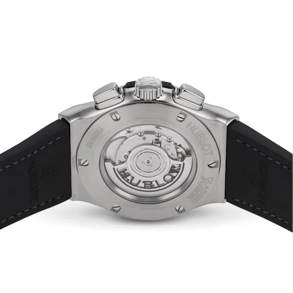 Hublot Classic Fusion Men Automatic Grey Alligator Watch 521.NX.7071.LR