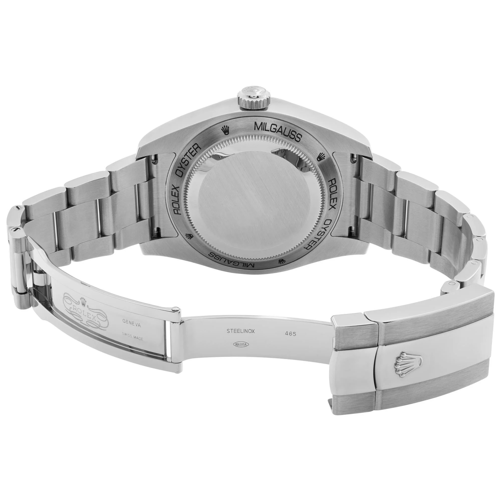 Superclone Rolex Milgauss 40mm Blue Dial 116400GV