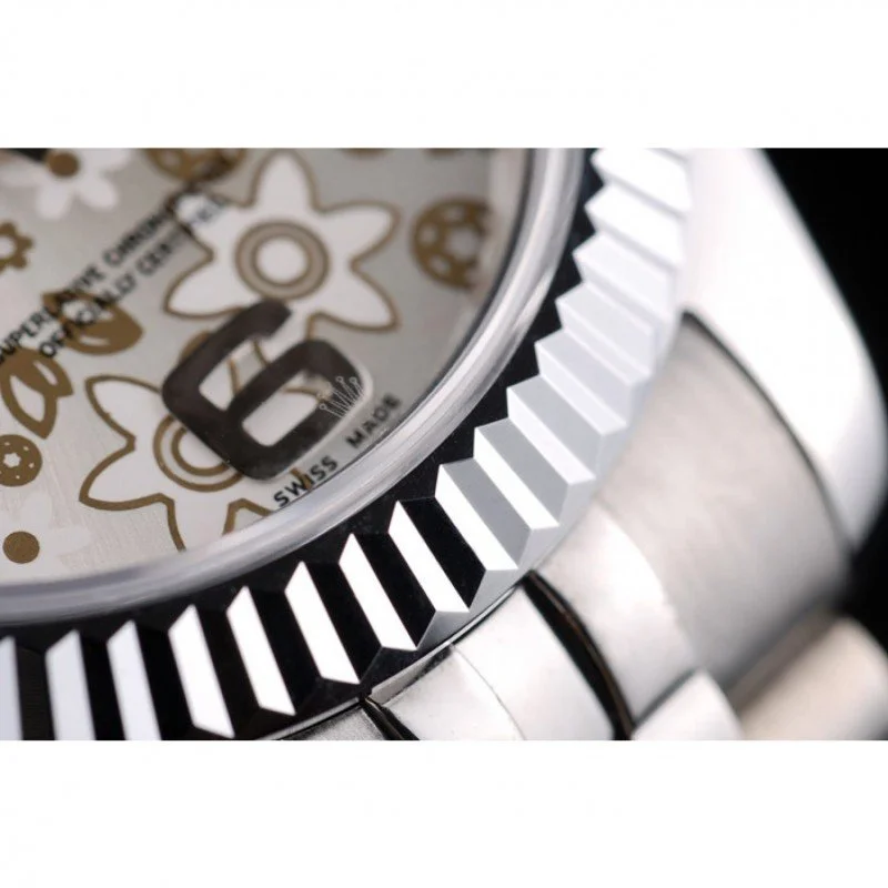 Superclone Rolex Datejust 41mm Silver Dial 42001