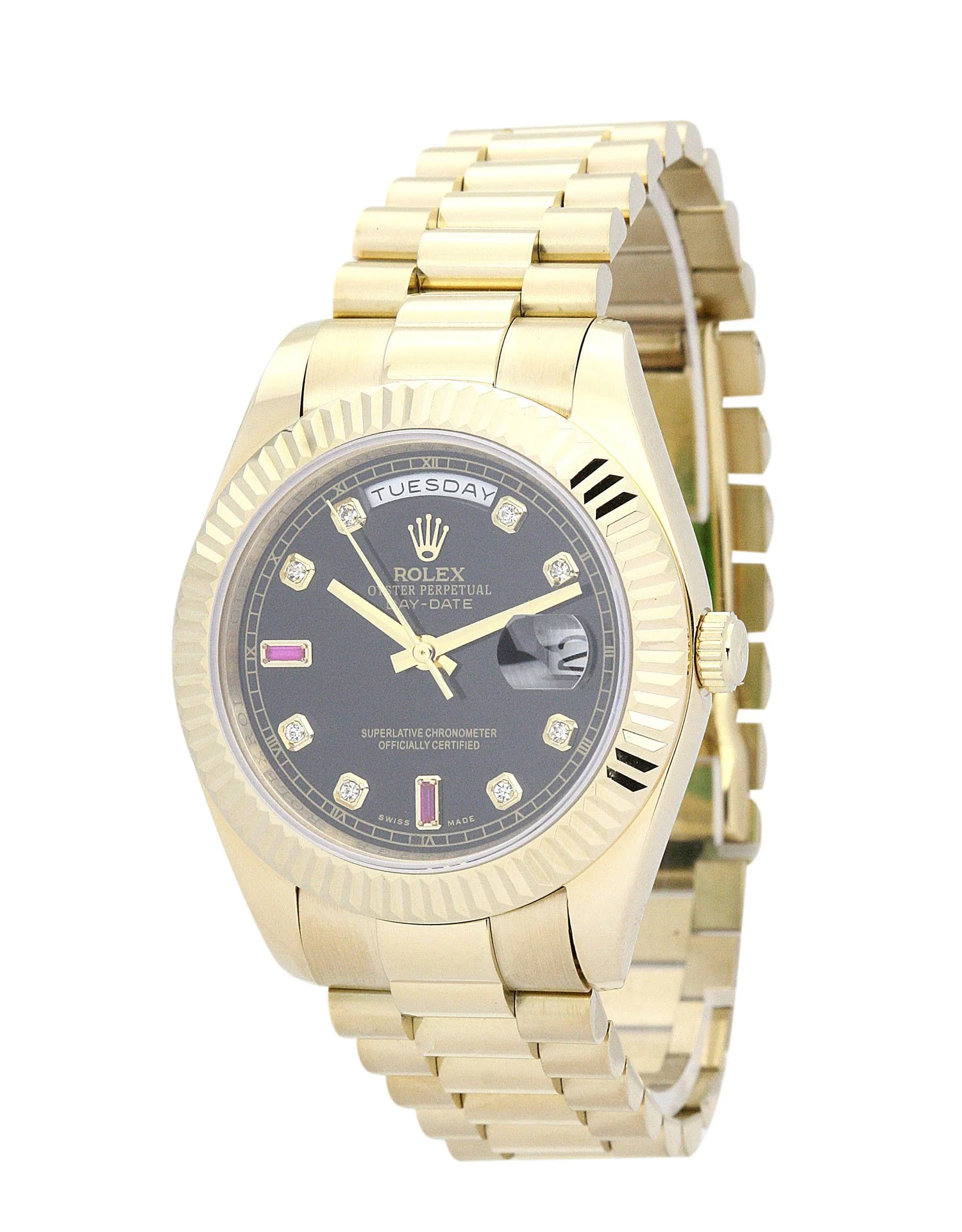 Rolex Day-Date 36mm Black Dial 118238