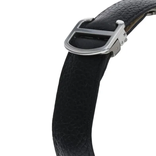 Cartier Ronde de Cartier Men Automatic Silver Leather Watch WSRN0022