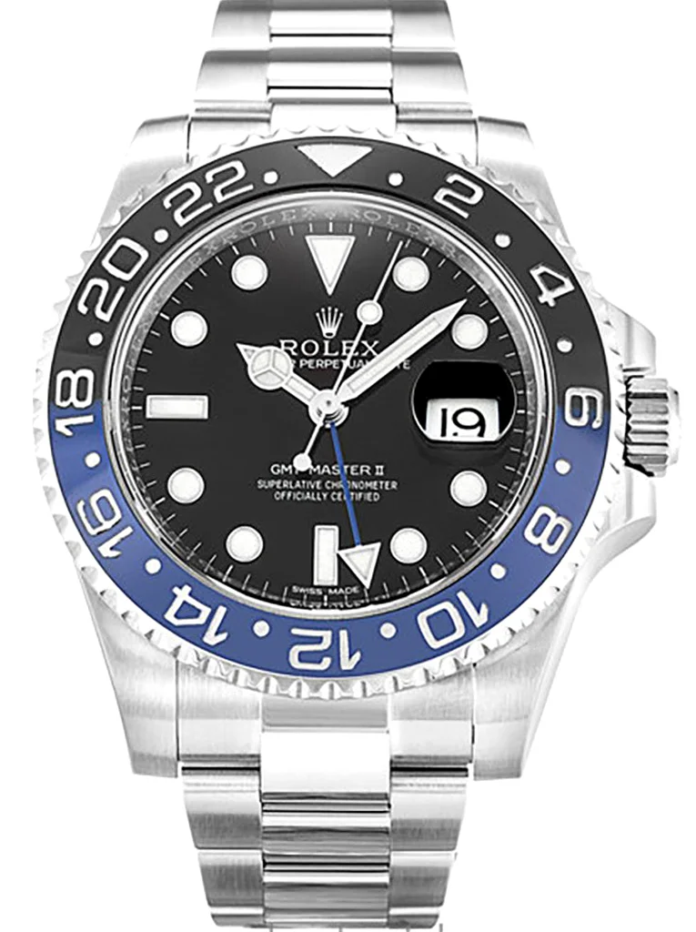 Rolex GMT-Master II 40mm Black Dial 116710BLNR  Batman