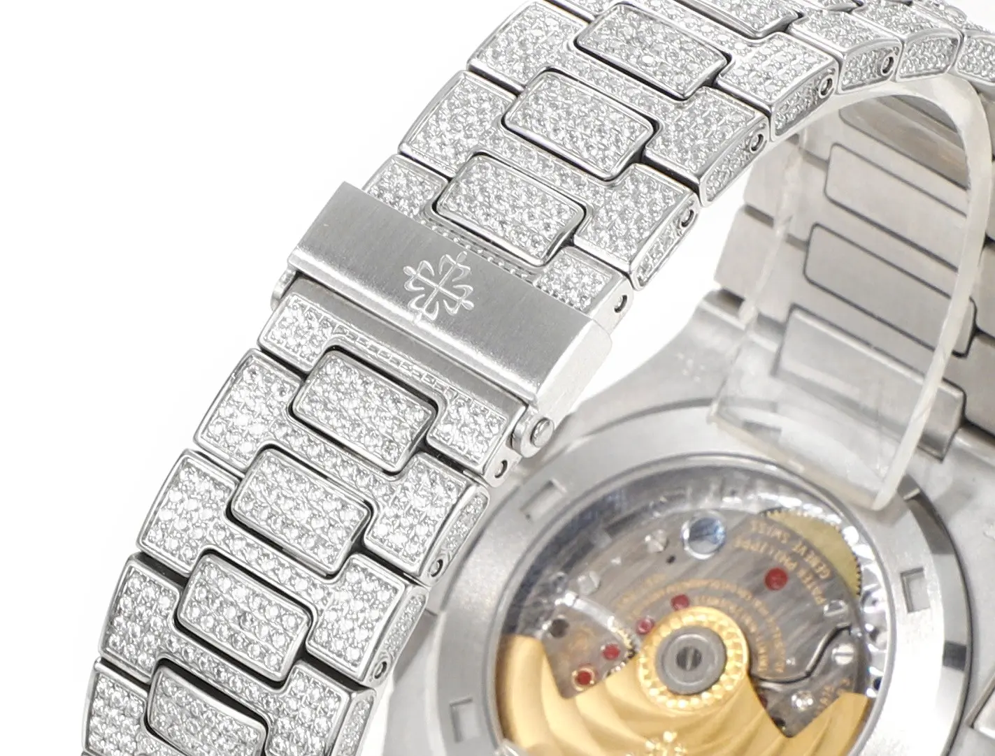 Patek Philippe Nautilus Full Star Watch, Platinum