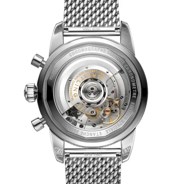 Breitling Superocean Heritage Men Automatic Blue Stainless Steel Watch AB0162121C1A1