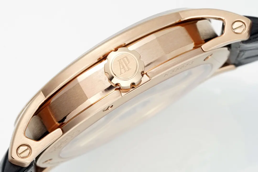 watch Audemars Piguet CODE 11.59 Blue Dial Three-Hand Automatic Watch   Rose Gold and Stainless Steel, 41mm