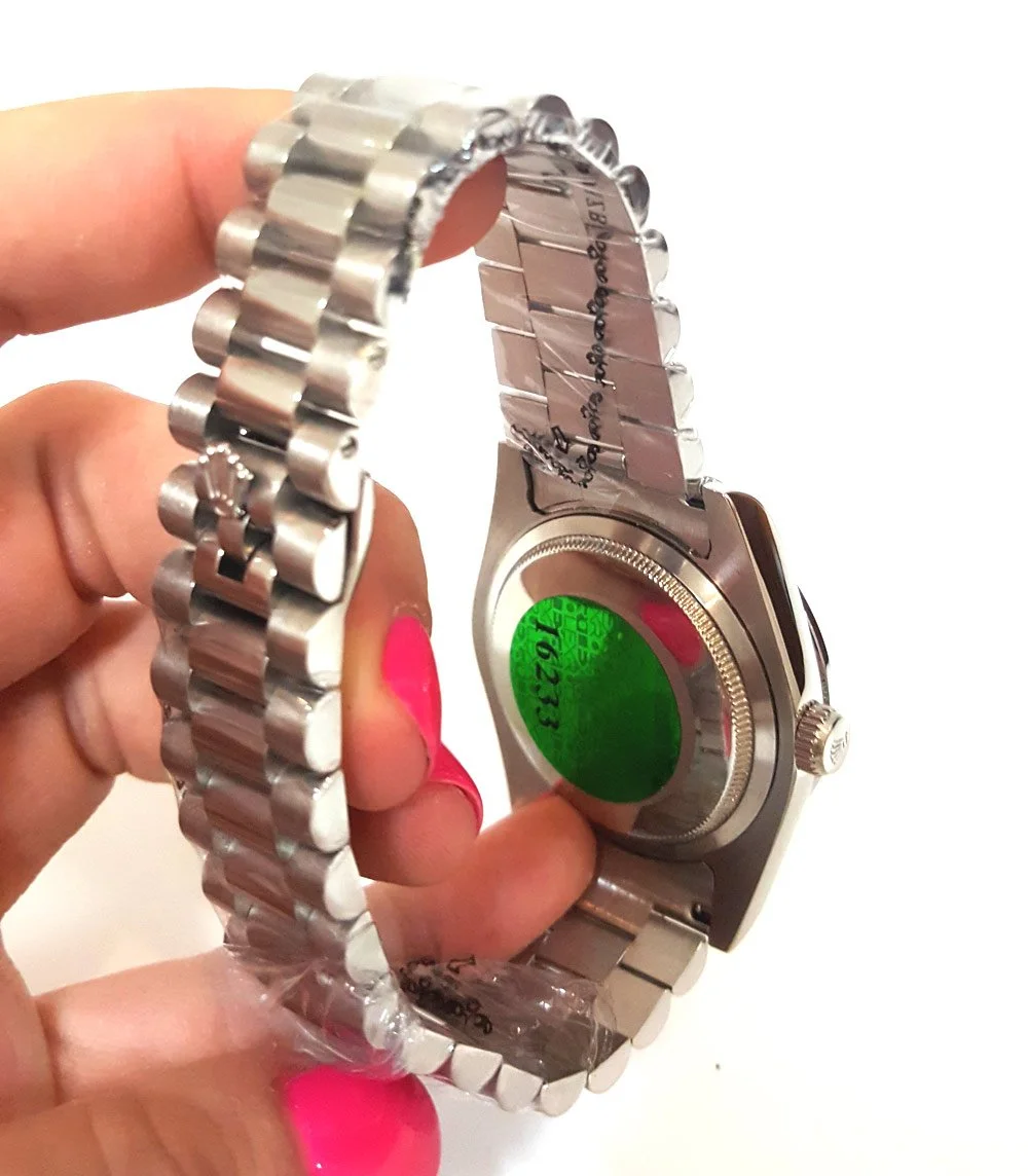 Rolex Day-Date 36mm Silver Dial 118346