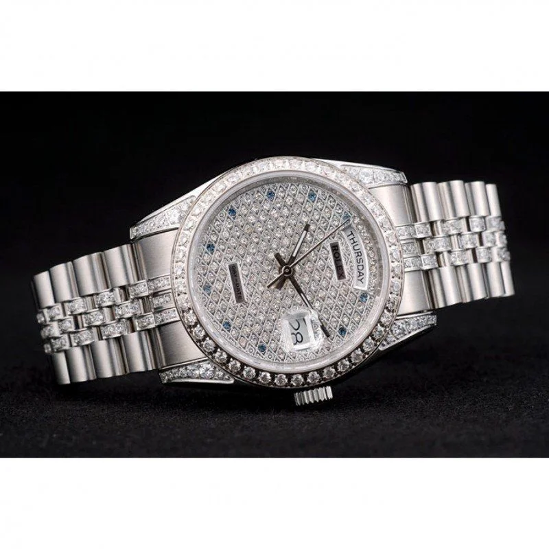 Rolex Day-Date 36mm Diamond Dial 41985