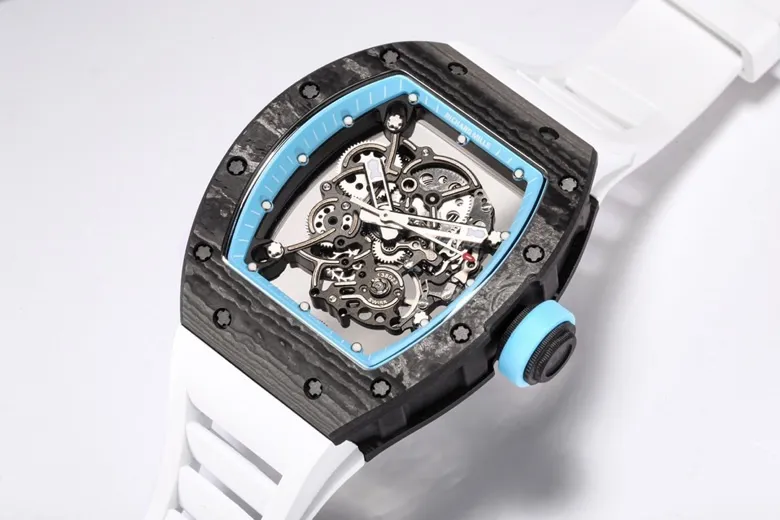 Richard Mille RM055 Black Carbon Fiber Watch