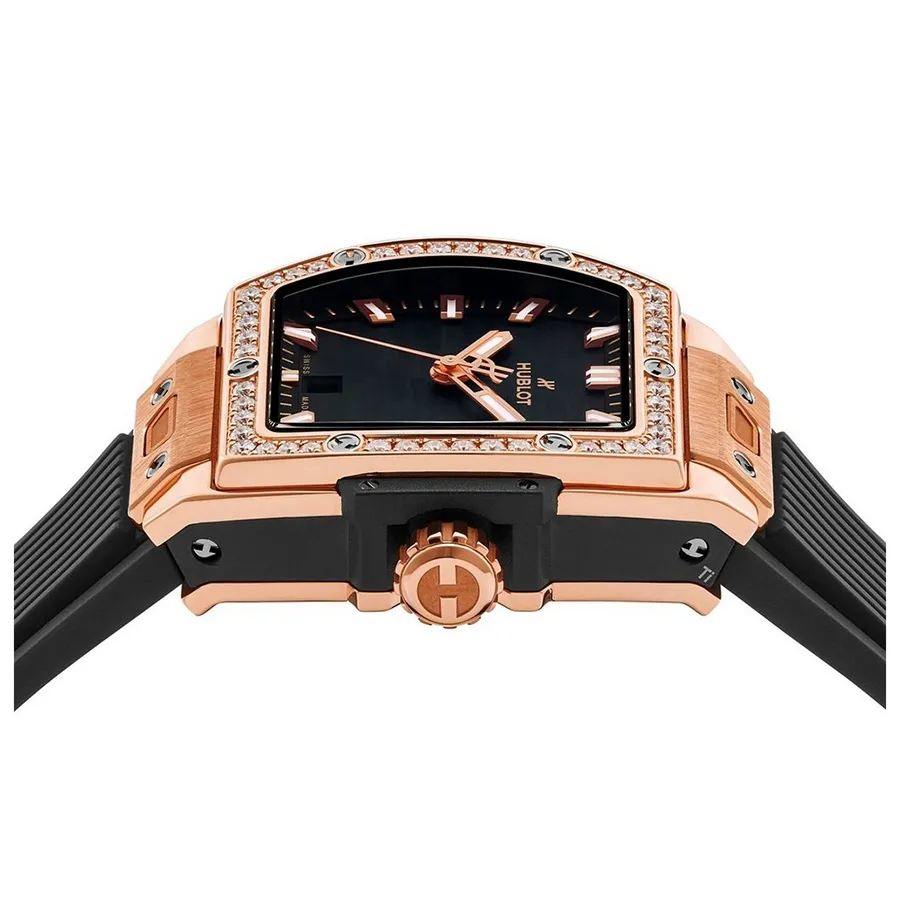 Hublot Spirit Of Big Bang Women Automatic Black Rubber Watch 665.OX.1180.RX.1204