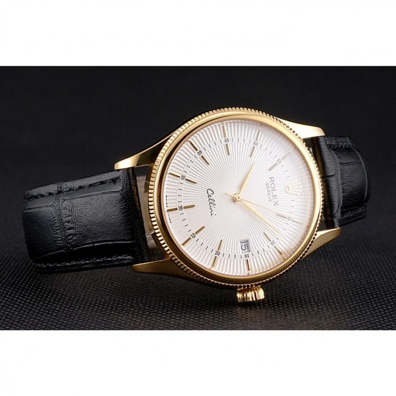 Superclone Rolex Cellini 38mm White Dial REP016791