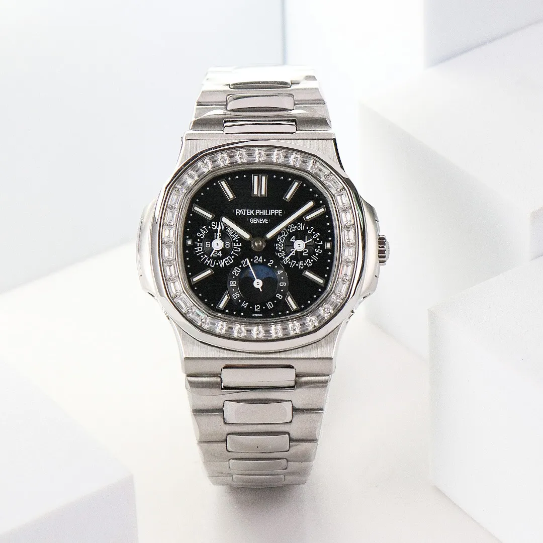 Patek Philippe Nautilus Black Perpetual Calendar