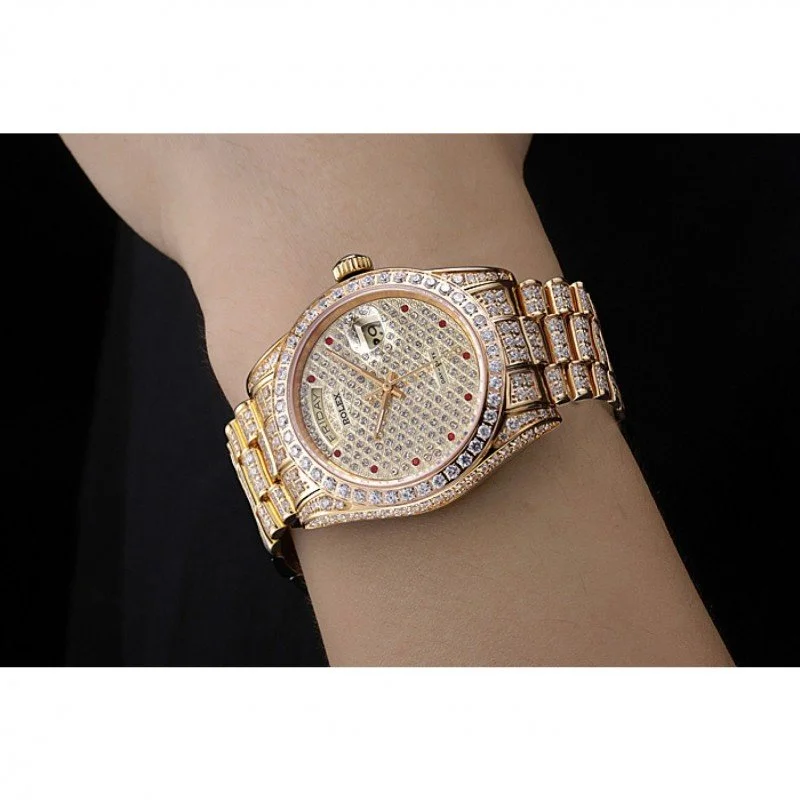 Superclone Rolex Day-Date 37mm Diamond Dial 621615