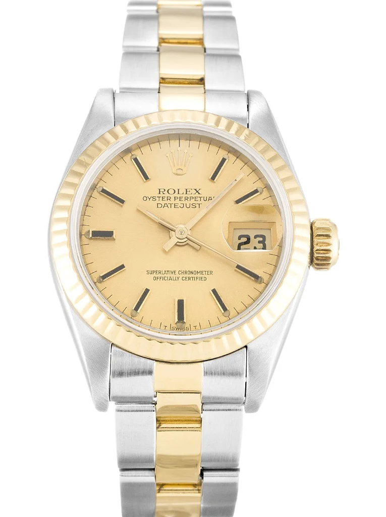 Rolex Lady-Datejust 26mm Champagne Dial 69173-2