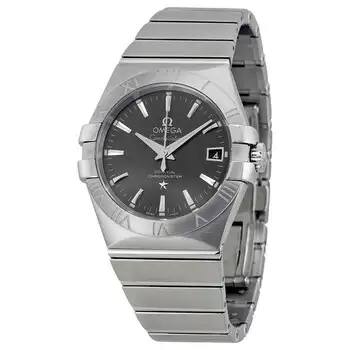 Omega Constellation Men Automatic Black Stainless Steel Watch O13110362001001