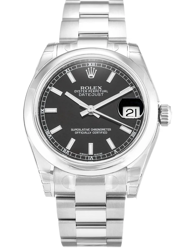 Rolex Lady-Datejust 31mm Black Dial 178240-2