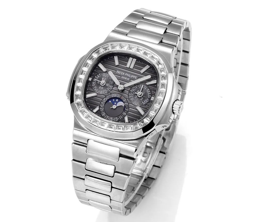 Patek Philippe Nautilus Grey Complication Watch